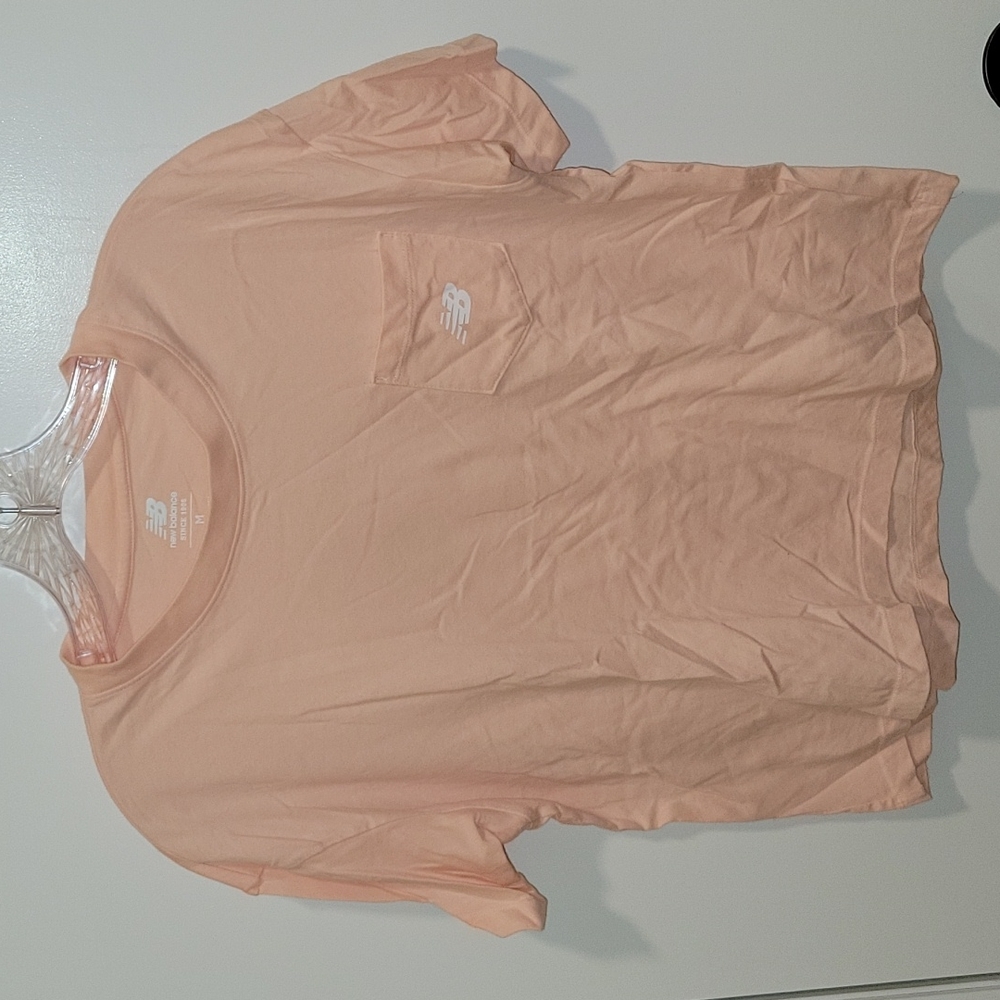 New balance women's pink tee